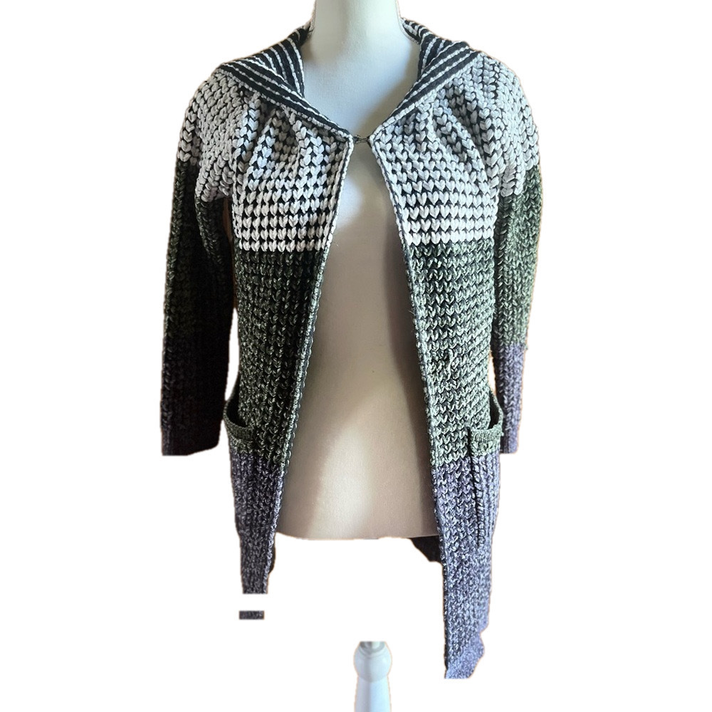 Oliver O, hooded cardigan size M